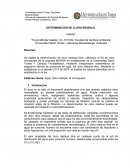 DETERMINACIÓN DE CLORO RESIDUAL.