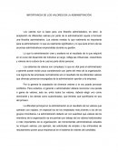 Importancia de los valores en la administración.
