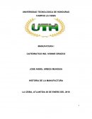 Variedades del termino manufactura y parte de la historia