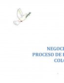 NEGOCIACION DEL PROCESO DE PAZ EN COLOMBIA