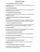 El libro de la vida Apuntes varios