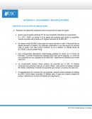 Actividad 4 – Ecuaciones y sus aplicaciones