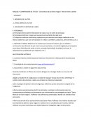 ANÁLISIS Y COMPRENSIÓN DE TEXTOS “Santa María de las flores negras” Hernán Rivera Letelier