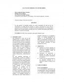 CÁLCULO DE ERRORES E INCERTIDUMBRES