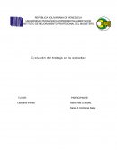 Evolución del trabajo en la sociedad
