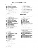 Organización de Oficina