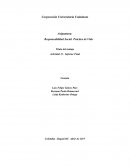 Información general de la organización en la que se adelantó la acción socialmente responsable: nombre completo de la organización
