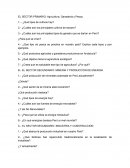 El sector primerio ¿Qué tipos de cultivos hay?