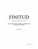 Ensayo FINITUD.