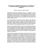 Del aporte de las epistemologias del sur y su concepto de ecologias de saberes y la importancia de la ecologia ambiantal.