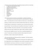 Enumere los temas que detecta dentro de la película que tengan una relación con la psicología.