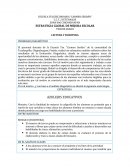 ESCUELA TELESECUNDARIA “CARMEN SERDÁN” C.C.T. 21ETCV06620 ZONA 006 CHIGNAHUAPAN ESTRATEGIA GLOBAL DE MEJORA ESCOLAR TERCER GRADO LECTURA Y ESCRITURA PRIORIDAD/DIAGNÓSTICO