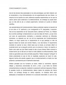 PSICOLOGÍA. CONDICIONAMIENTO CLÁSICO.