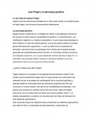 Jean Piaget y la psicología genética