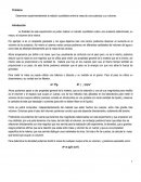 Determinar experimentalmente la relación cuantitativa entre la masa de una sustancia y su volumen.