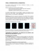 INTRODUCCIÓN AL MARKETING.