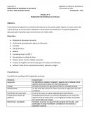 Elaboración de hortalizas en sal muera