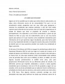 ¿Ya sabes que estudiar?