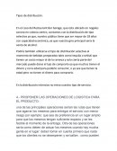 Tipos de distrubución