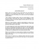 ¿Qué es México para mi?