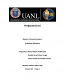 Ciencias Sociales II Actividad: Aplicación