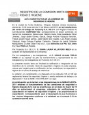 REGISTRO DE LA COMISION MIXTA DE SEGURIDAD E HIGIENE