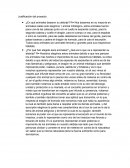 Justificación del proyecto.