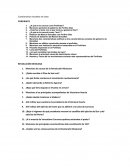 Cuestionarios resueltos en clase. PORFIRIATO