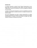 Estudio socioecononomico.