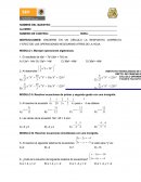 Manejar operaciones algebraicas.