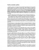 Familia, sociedad y política
