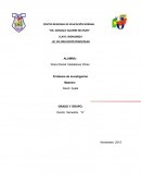 Problema de investigación en el Jardín de Niños “Héctor Ruiz Carmona”