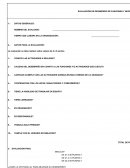 Evaluación de Desempeño de Funciones y Necesidades de Capacitación