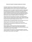 Resumen del congreso Tecnologías Avanzadas para la Industria