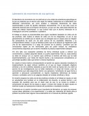 Laboratorio de movimiento de una partícula