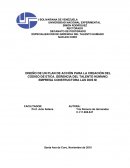 DISEÑO DE UN PLAN DE ACCIÓN PARA LA CREACIÓN DEL CODIGO DE ETICA. GERENCIA DEL TALENTO HUMANO. EMPRESA CONSTRUCTORA LAS DOS M