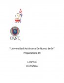 Preparatoria #9 ETAPA 1 FILOSOFIA
