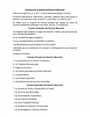 Introducción al estudio del Derecho Mercantil. Inicia en los siglos III y IV a. de C. en las civilizaciones griega y romana.