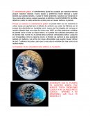 Calentamiento global.ACTUEMOS YA NO HAGAMOS MAS DAÑOS AL PLANETA.