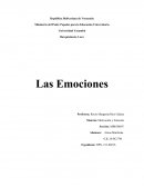 Las emociones.