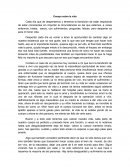 Ensayo sobre la vida.