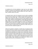 La exposición la llevo a cabo una muchacha la cual nos contó sus anécdotas de la vida como fue cuando se fue a España