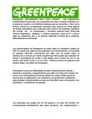 Greenpeace principalmente tiene como fortaleza.