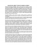 ANÁLISIS DEL LIBRO “SI POR TU JARDIN LA BRISA”