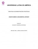 ENSAYO DOCUMENTAL ZEITGEIST