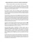 Cómo aprovechar la lectura en el Proceso Universitario?