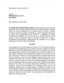 Derecho de peticion.