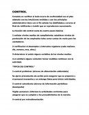 La función del control costa de cuatro pasos básicos