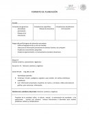 Planeacion de trabajo.