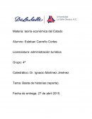 Ensayo: Basta de historias.